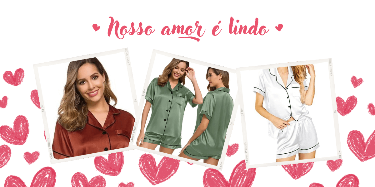 O Pijama americano feminino em cetim é a solução perfeita para você explorar novas sensações e te levar a outro nível. Com um material de extrema qualidade, design inovador e provocativo, desperta muitos sentimentos. O Pijama americano feminino Plus Size. Compre agora e ative o prazer e sensualidade em sua vida.a